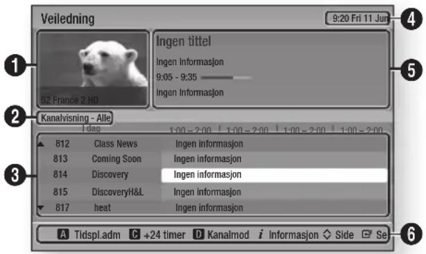 Veiledning 9:20 Fri 11 Jun Ingen tittel Ingen Informasjon 9:05 - 9:35 Ingen Informasjon Kanalvisning - Alle 1 day 1:00-2:00 1:00-2:00 1:00-2:00 1:00-2:00 812 Class News Ingen informasjon 813 Coming Soon Ingen informasjon 814 Discovery Ingen informasjon 815 DiscoveryH&L Ingen informasjon 817 heat Ingen informasjon A Tidspl.adm C +24 timer D Kanalmod i Informasjon Side Se