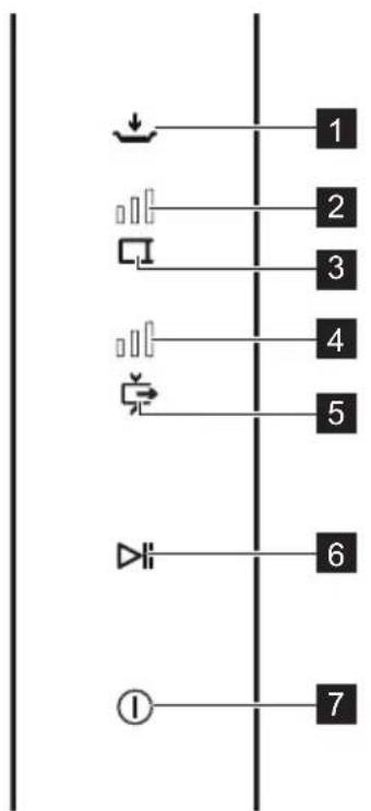 ELECTROLUX EVD14900 - OHJAUSPANEELI - 1