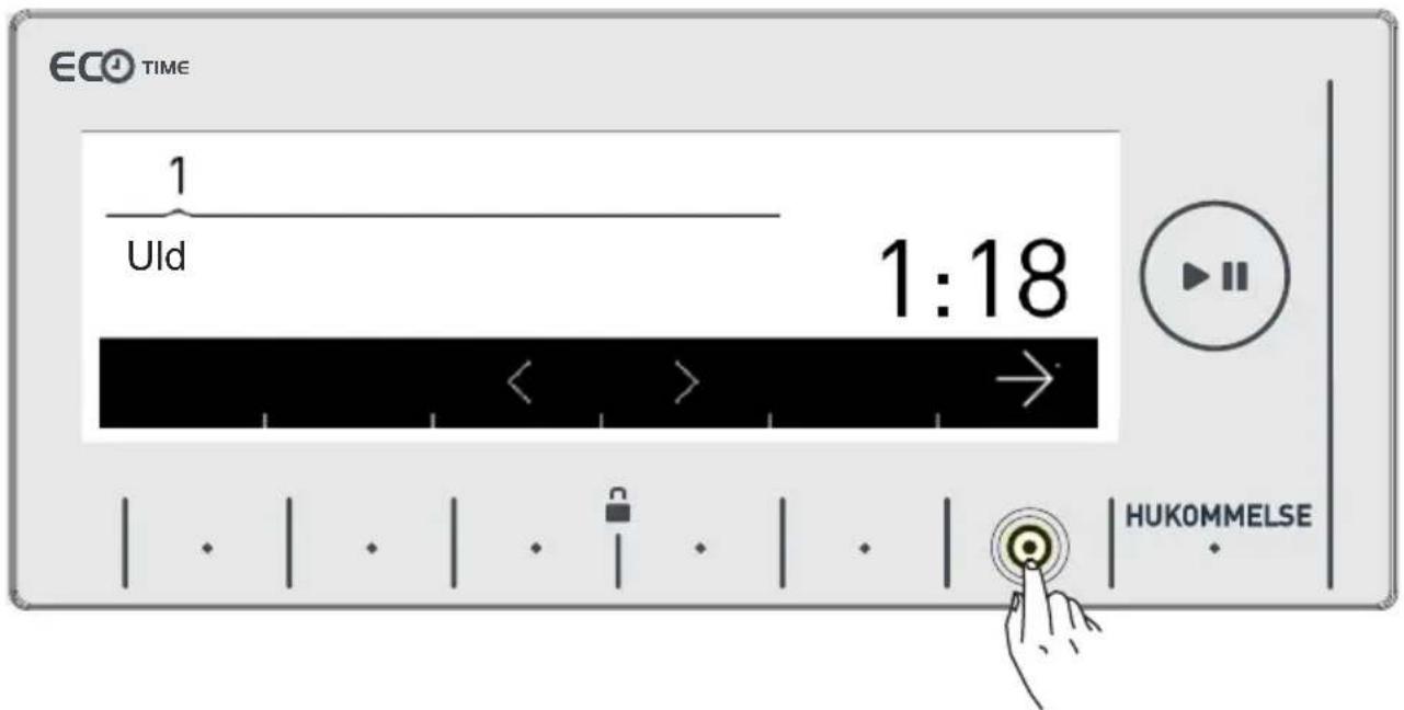 ECO TIME 1 Uld 1:18 < > HUKOMMELSE