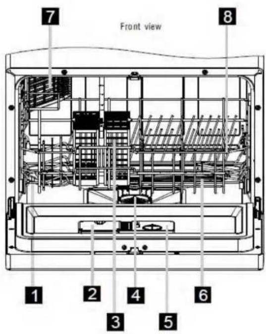 Wasco HN 2316 (WQP6) - Opvaskemaskinens dele - 1