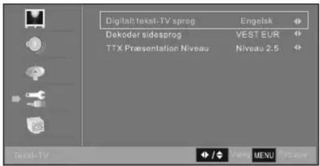 Prosonic X19/69D-GB-HCU-DK - Digital tekst-tv-sprog - 1