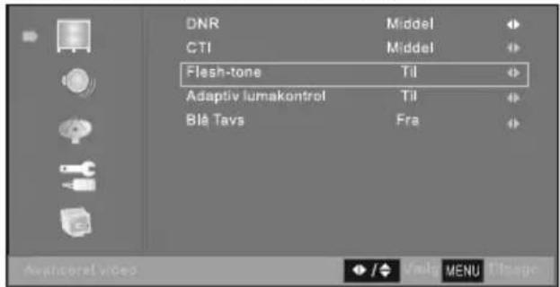 Prosonic X19/69D-GB-HCU-DK - Sådan justerer du hudtonen - 1
