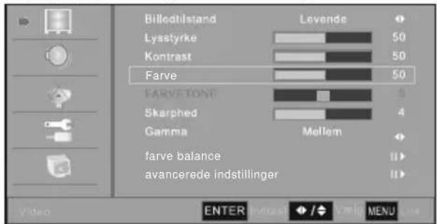 Prosonic X19/69D-GB-HCU-DK - Sådan justerer du farvemætning - 1