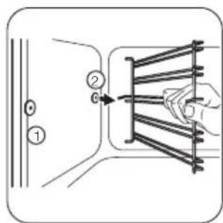 ZANUSSI ZOB30601WK - Fjerne stigene - 2