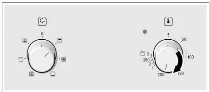 BOSCH HBN301W2S - Uunitoiminnot ja lämpötila - 2