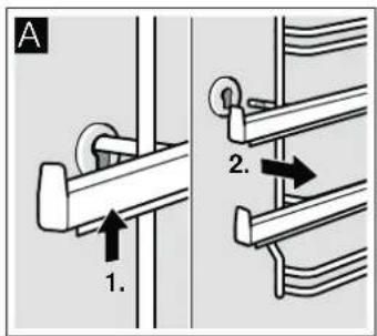 BOSCH HBA63S251S - Tage ribberammen af - 1