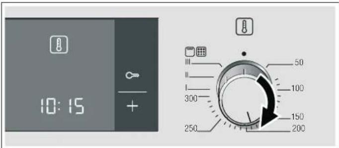 BOSCH HBA63S251S - Uunitoiminto ja lämpötila - 2