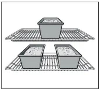 BOSCH HBA63S251S - Bage i flere lag - 1