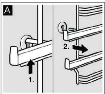 BOSCH HBA63S251S - Ristikoiden irrotus - 1