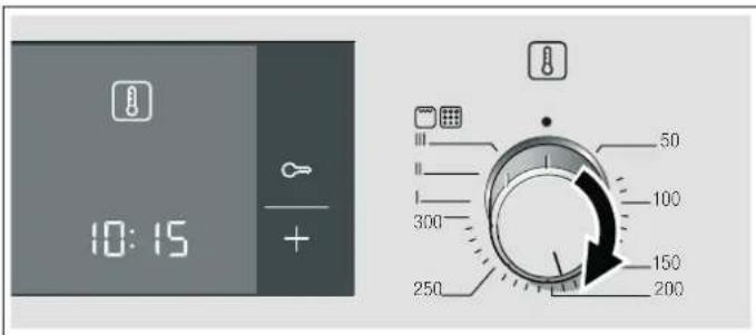 BOSCH HBA63S251S - Ovnfunktion og temperatur - 2