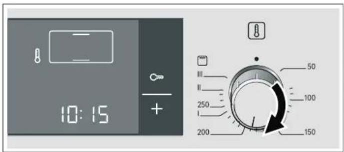 BOSCH HBA241320S - Uunitoiminto ja lämpötila - 2