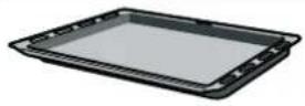 BOSCH HBA241320S - Emaloitu leivinpelti - 1