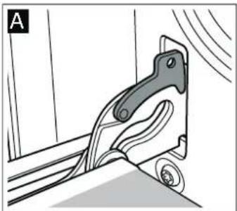 BOSCH HBA241320S - Uuninluukun irrotus ja asennus - 1