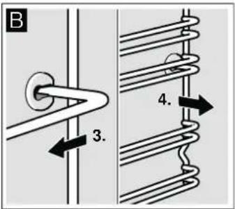 BOSCH HBA241320S - Ta loss ugnstegarna - 2