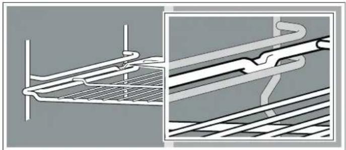 BOSCH HBA241320S - Varusteiden asettaminen uuniin - 2