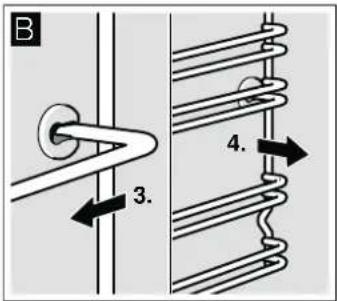 BOSCH HBA241320S - Ristikoiden irrotus - 2