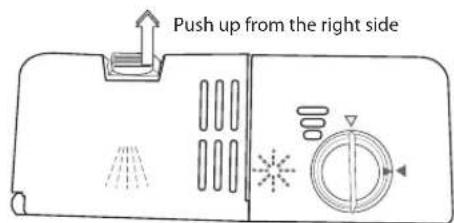 Push up from the right side
