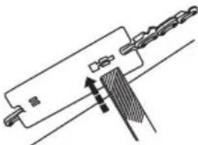 JONSERED CS 2260WH - Kouru- ja säätöhampaan korkeuseron säätäminen - 4