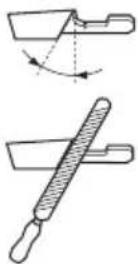 JONSERED CS 2252 - Sagkjedets filing og filmaler - 4