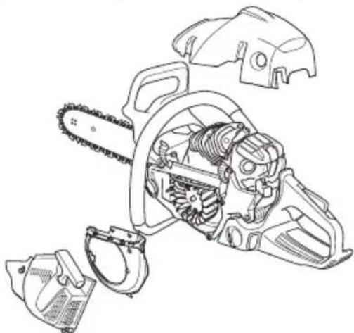 JONSERED CS 2252 - Kølesystem - 3