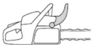 JONSERED CS 2253 - Kontroll av kastbeskyttelse - 3