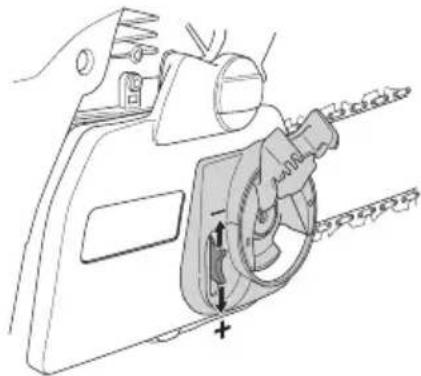 JONSERED CS 2245S - Stramning af savkæden - 10