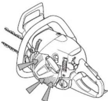 JONSERED CS 2245S - Centrifugalrening "Turbo Air Cleaning" - 1