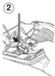 JONSERED CS 2245S - Udskiftning af startsnor - 6