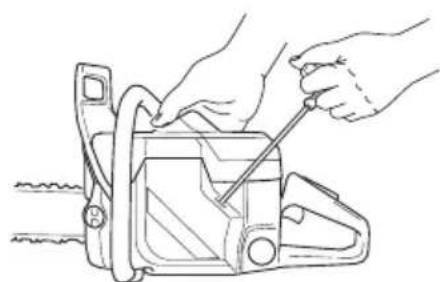JONSERED CS 2171WH - Montering av startmotor - 1