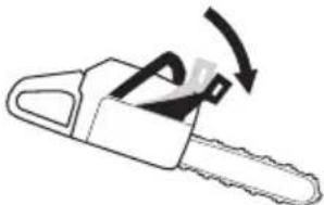 JONSERED CS 2159WCS - Kontroll av tröghetsfunktionen - 3