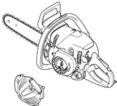 JONSERED CS 2250S - Udskiftning af startsnor - 4