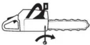 JONSERED CS 2250S - Stramning af savkæden - 5