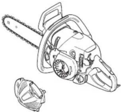 JONSERED CS 2250S - Bytte av startsnor - 4
