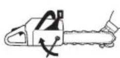 JONSERED CS 2250S - Sträckning av sågkedjan - 6