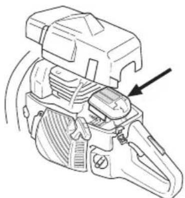 JONSERED CS 2159CWH - Montering av startmotor - 2
