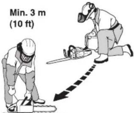 JONSERED CS 2159CWH - Polttoaineturvallisuus - 1