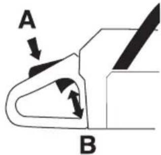JONSERED CS 2159CWH - Gassregulatorsperre - 1