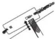 JONSERED CS 2156 - Kouru- ja säätöhampaan korkeuseron säätäminen - 3