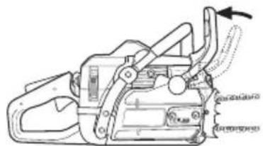 JONSERED CS 2156 - Terälevyn ja ketjun asennus - 4