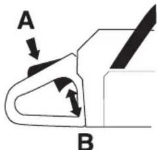 JONSERED CS 2153CWH - Gassregulatorsperre - 1