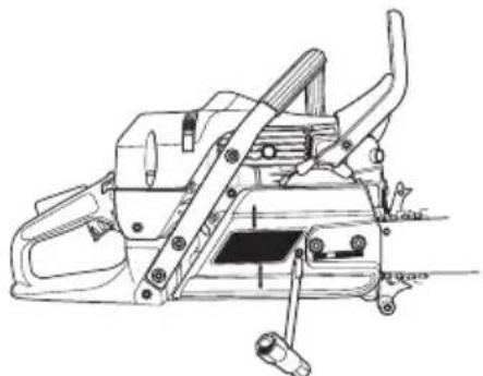 JONSERED CS 2188 - Terälevyn ja ketjun asennus - 7