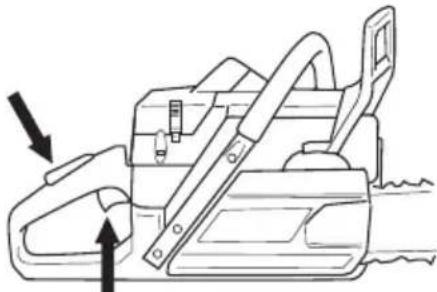 JONSERED CS 2188 - START OG STOP - 1