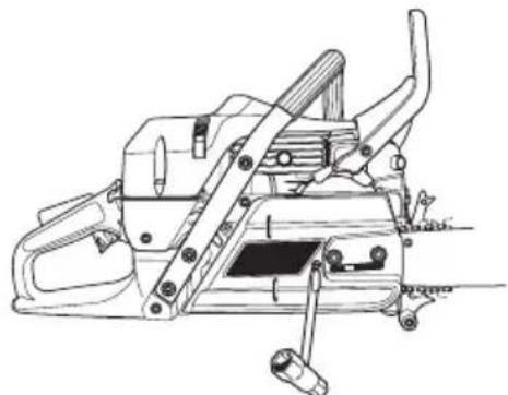 JONSERED CS 2188 - Montering av svärd och kedja - 8