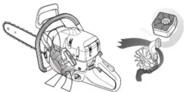 JONSERED CS 2188 - Centrifugalrensning "Turbo" - 1