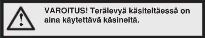 JONSERED CS 2188 - Terälevyn ja ketjun asennus - 2