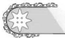 JONSERED CS 2188 - Terälevy - 2