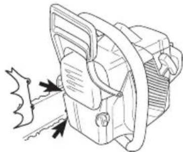 JONSERED CS 2188 - Montering av barkstøtte - 1