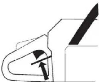 JONSERED CS 2188 - Gasreglagespärr - 2