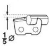 JONSERED CS 2188 - Sagkjedets filing og filmaler - 5