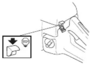 JONSERED CS 2152W - Stoppbryter - 1